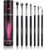 Professional Eye Makeup Brushes by Keshima, Set Includes Eyeshadow Brush, Eyeshadow Smudge Brush, Eye Shadow Blending Brush, Angled Crease Brush, Pencil Brush, Angled Eyeliner, Bent Eyeliner Brush