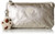 Kipling Women's Creativity Large Pouch, Cloud Grey Metallic