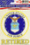 EagleEmblems DC0168 Sticker-USAF Emblem RET. (3.25'')