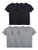Fruit of the Loom Men's V-Neck T-Shirt Multipack, Black/Grey (5 Pack), X-Large