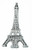 HHO Paris France French Eiffel Tower Eiffel Tower Paris Cartoon Patch Embroidered DIY Patches, Cute Applique Sew Iron on Kids Craft Patch for Bags Jackets Jeans Clothes