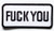 HHO White Patch Fuck You Patch Embroidered DIY Patch Logo Vest Jacket Cap Backpack Jackets Custom Patch Iron On/sew on Patch