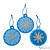 Snowflake Foam Ornaments Craft Kit - Crafts for Kids and Fun Home Activities