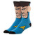 Star Trek Spock with Ears Crew Socks, Blue, Sock Size 10-13, Shoe Size 6-12