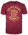 HARRY POTTER Gryffindor Quidditch Adult T-Shirt (Medium) Red
