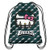 FOCO NFL Philadelphia Eagles Hello Kitty Drawstring Backpack - Team Color