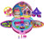 ?Polly Pocket Tiny is Mighty Theme Park Backpack Compact with Adjustable Straps, 2 Micro Dolls, Ice Cream Cart & Rides For Ages 4 Years Old & Up