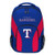 MLB Texas Rangers "Draft Day" Backpack, 18" x 5" x 12"