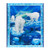 QT Fabrics Northern Lights Polar Bear Panel 36'' Blue