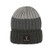Guinness Grey Turn Up Rib Knit Beanie