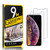 Screen Protector for iPhone X/iPhone Xs, Bear Village 9H Hardness Tempered Glass Screen Protector, HD Crystal Clear Screen Protector Film for iPhone X/iPhone Xs, 2 Pack