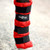 HORZE Finntack Pro Cooling Therapy Ice Wrap for Horses - 1 Size - Single (Red)