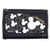 Disney Mickey Mouse Black Silver Trifold Wallet - 1 WALLET