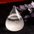 Christmas's Day Creative Stylish Desktop Drops Storm Glass Crafts Weather Bottle Forecast Bottle Barometer -Mini ¡­