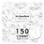 Dental Flossers Each Individually Wrapped, Floss Singles Bag, Travel Hotel Restaurant Office Car Dental Floss, Floss Picks Oral Care Teeth Clean Flat Wire,150 Count (150Count?Packed Individually?)