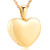 shajwo Cremation Heart Urn Necklace Ashes Jewelry for Women Men Keepsake Pendant Memorial Locket Ash Holder