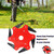 Biutfly Trimmer Head Cutter 6 Steel Grass Steel Blades Razors 65Mn Trimmer Head Cutter for Brush Cutters Mowing Head Tool (Red)