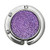 Grtdrm Rounded Pattern Premium Foldable Handbag Bag Purse Hanger Table Hook Holder (Purple)