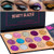 Beauty Glazed 15 Colors Glitter Eyeshadow Palette Shimmer Ultra Pigmented Makeup Eye Shadow Powder Long Lasting Waterproof