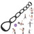 FOMI 7 Ring Stretch and Resistance Exercise Band | Back, Foot, Leg, and Hand Stretcher, Arm Exerciser | Portable | for Home or Fitness Center Workout, Physical Therapy