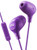 JVC HA-FX38M in-Ear Headphones with 1-Button Remote Control and Microphone - Violet (Violet)