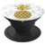 pineapple fruit on white marble phone stand for girls PopSockets Grip and Stand for Phones and Tablets