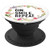 Gin Smile Repeat - Funny Uplifting Drinking Slogan PopSockets Grip and Stand for Phones and Tablets
