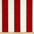 Richloom Fabrics Solarium Outdoor Cabana Stripe Fabric by The Yard, Red