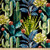 Richloom Fabrics 0568366 Richloom Solarium Outdoor Hatteras Ebony Fabric by the Yard
