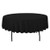 Zdada Black 70Inch Round Polyester Tablecloth Wedding Restaurant Party Table Cloth