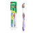 GUM Supreme Max Toothbrush, Full Soft Rubber Bristles, Twin Pack (Pack of 6)