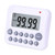 Digital Kitchen Timer, TuoPulife Simultaneous Cooking Timing Countdown Up Pocket Timer, Large Led Display, Loud Alarm, Memory Stopwatch Function, Magnetic Back (Battery included) (1 Pack)