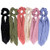 6Pcs Hair Scrunchies Hair Scarf Ponytail Holder Scrunchy Ties Satin Silk Elastic Hair Bands Vintage Accessories for Women Girls