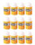 CHAP-ICE Mini Lip Balm, with Peppermint, Beeswax, 12 Count