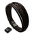 murtoo Mens Leather Bracelet with Magnetic Clasp Cowhide Multi Layer Braided Leather Mens Bracelet