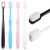 4 Pieces Soft Toothbrush Micro Nano Toothbrush Extra Soft Bristles Manual Toothbrush with 20,000 Bristles for Fragile Gums Adult Kid Children (Smooth, Wave)