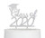Class of 2020 Cake Topper, Congrats Grad Cake Topper for Graduation Party Decorations Graduate Supplies (Silver)