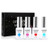 Dip-Powder Gel-Liquid-Set with Activator, Base-Top Gel and Brush Savor 0.5oz/Bot Dipping-Powder Acrylic-Nail Manicure Pedicure J775