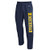 Elite Fan Shop Michigan Wolverines Sweatpants Pockets Navy - XL