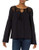 Roxy Junior's Sweet Sunshine Blouse, Anthracite, M