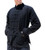 RaanPahMuang Warm Cotton Professional Chinese Mandarin Jacket Plus Size Shirt, 6X-Large, Black