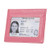 Women's RFID Blocking Slim Card Holder Leather Minimalist Front Pocket Wallet,Pink