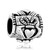 Charmed Craft Sterling Silver Celtic Friendship Claddagh Charms Beads Jewelry Fit Pandora Charm Bracelet