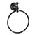 Leyden Black Brass Antique Bathroom Accessories Towel Ring Towel Stand Towel Organizer Towel Holder Towel Hanger, Oil Rubbed Bronze