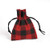 Fun Express Buffalo Plaid Fabric Bags