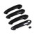 RQING For BMW New 3 SERIES 330i Sedan G20 2019 2020 Door Handle Cover Trims Carbon Fiber Pattern