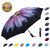 NOOFORMER Travel Inverted Automatic Umbrella  Reverse Windproof Golf Compact Lightweight Car Umbrellas for Men  Women