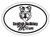 WickedGoodz Oval English Bulldog Mom Decal - Dog Mom Bumper Sticker - Perfect Bull Dog Gift