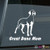 Great Dane Mom Sticker Vinyl Auto Window German Mastiff v2