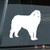 Mister Petlife Great Pyrenees Sticker Vinyl Auto Window v2 pyr